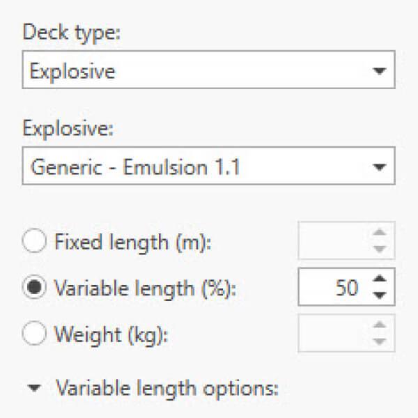 Deswik Software UI Screenshot